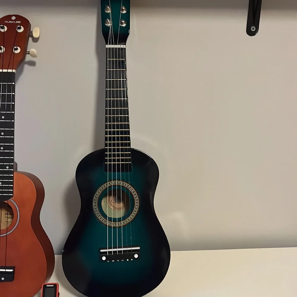 Guitar and ukulele set plus tuner